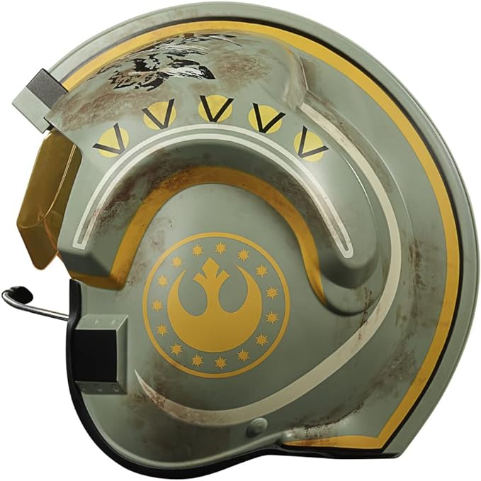 The Black Series Trapper Wolf Electronic Helmet The Mandalorian Collectible Roleplay Full Scale Lights and Sounds