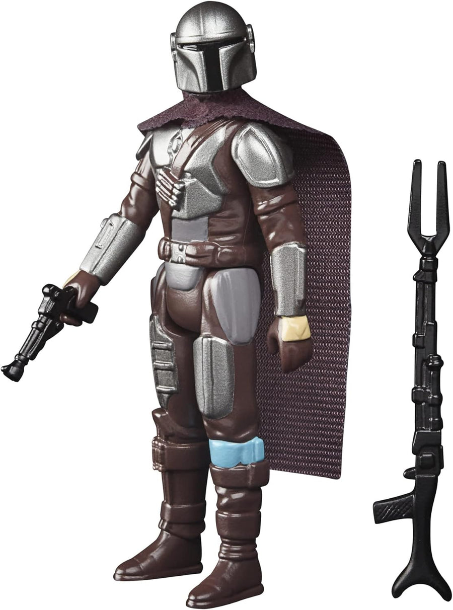 Retro Collection The Mandalorian (Beskar) Toy 3.75-Inch-Scale The Mandalorian Collectible Action Figure