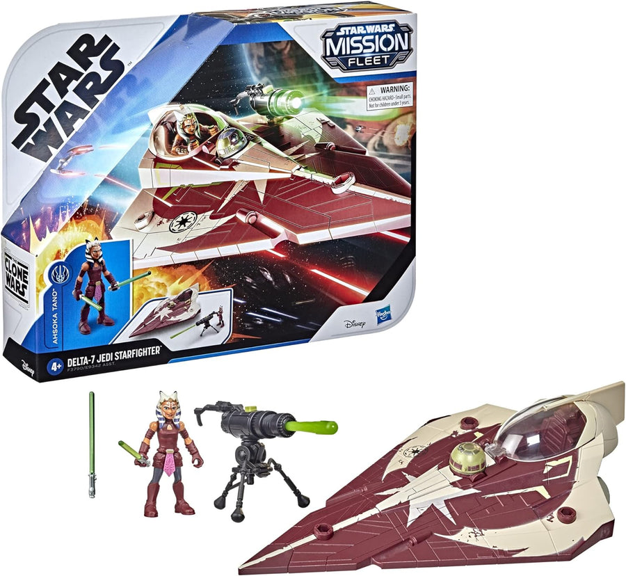 Mission Fleet Ahsoka Tano Delta-7 Jedi Starfighter, Starfighter Strike 2.5-Inch-Scale Figure and Vehicle