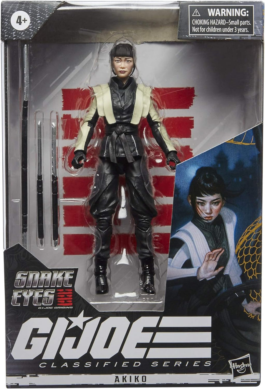 Classified Series Snake Eyes: G.I. Joe Origins Akiko Collectible Action Figure