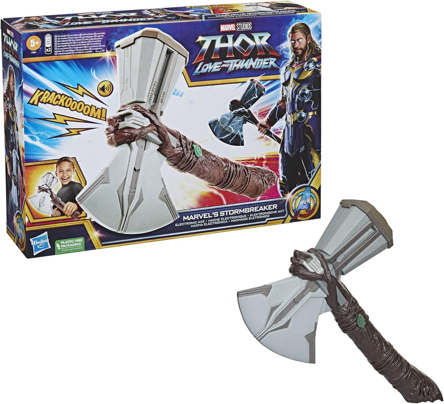 Love and Thunder Stormbreaker Electronic Axe Thor Roleplay Toy with Sound